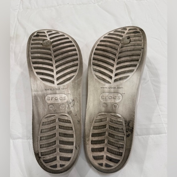 Crocs Platform Sandals – White – Women’s Size 10** - Picture 5 of 5